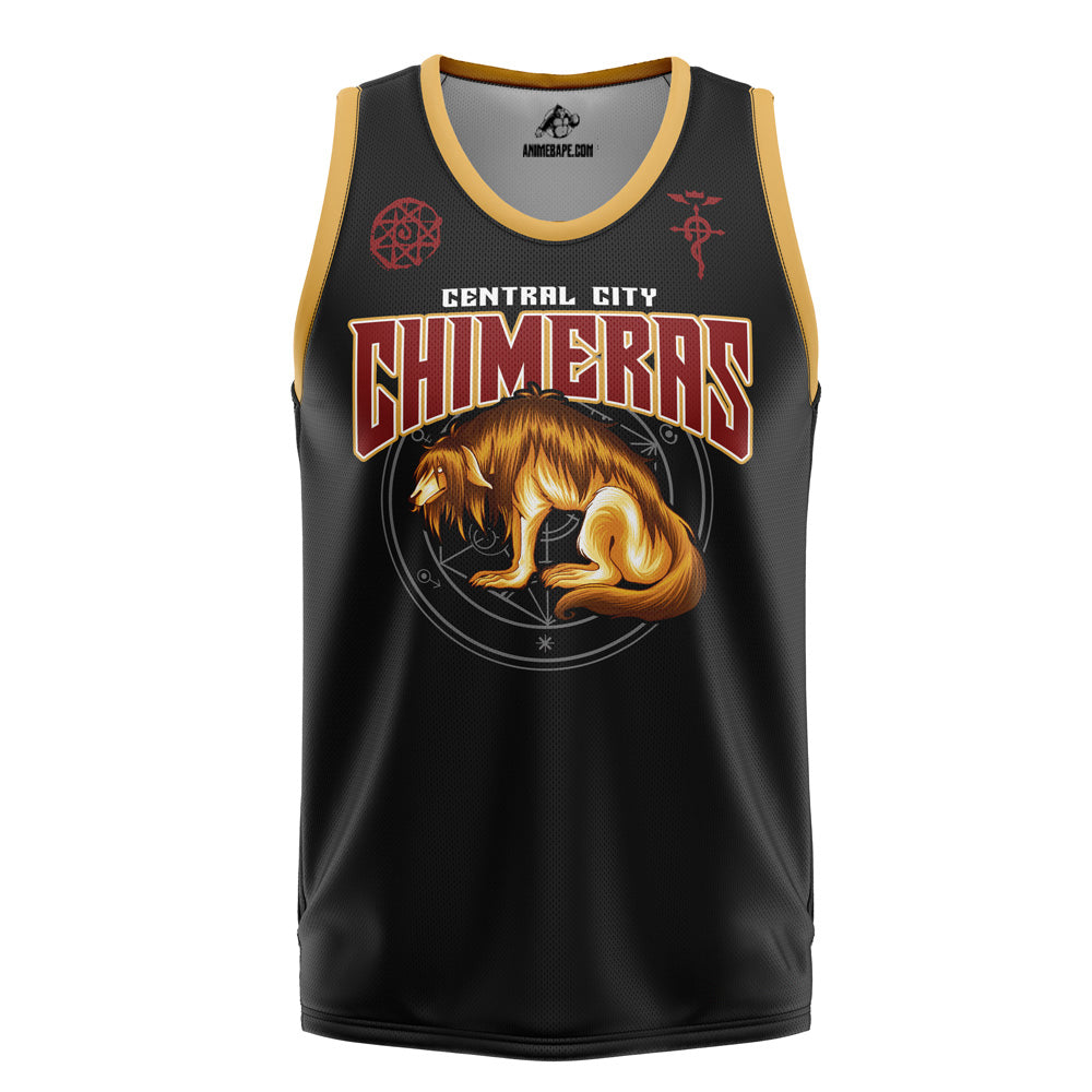 Central City Chimeras Fullmetal Alchemist Basketball Jersey