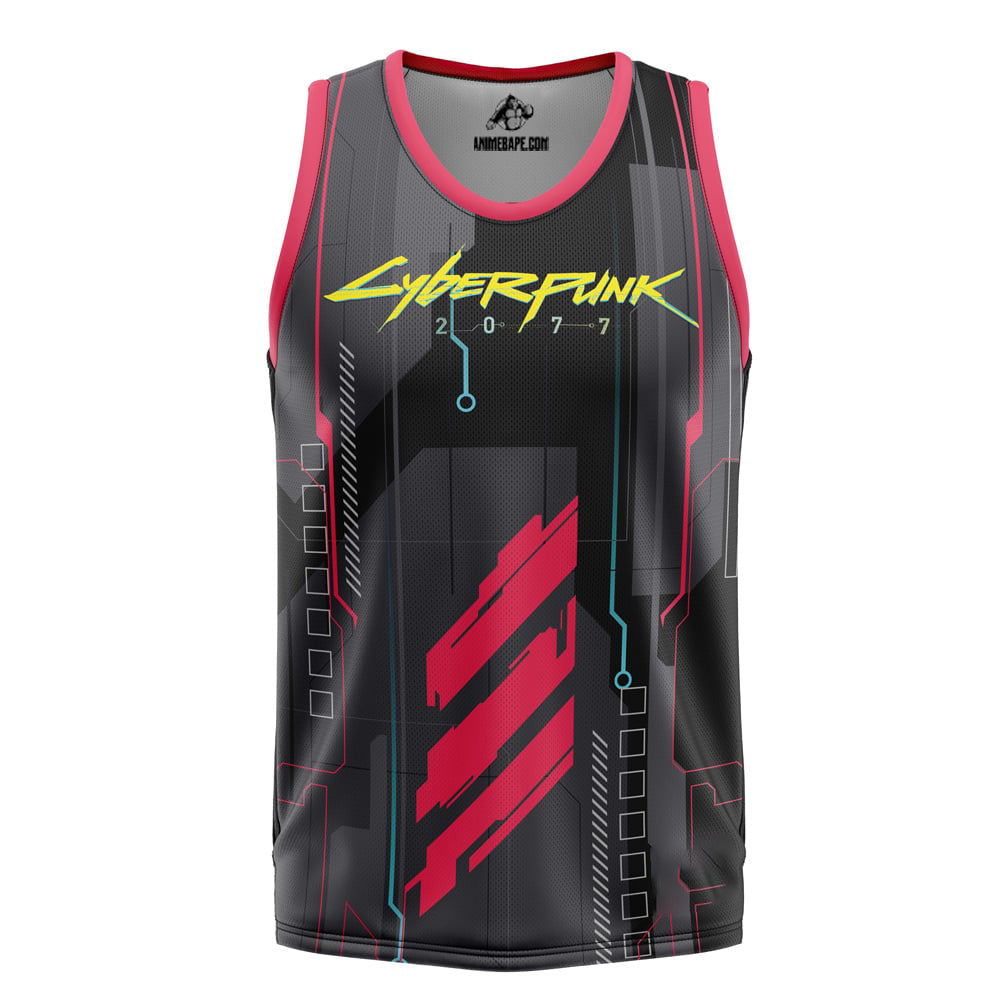 Cyberpunk 2077 Basketball Jersey