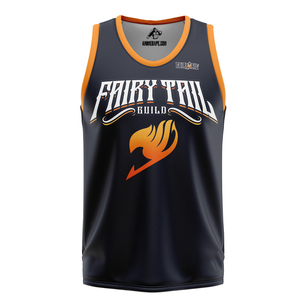 Fairy Tail Guild Fairy Tail Basketball Jersey
