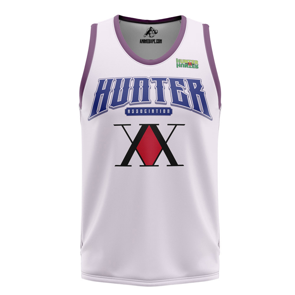 Hunter Association Killua Hunter X Hunter Basketball Jersey