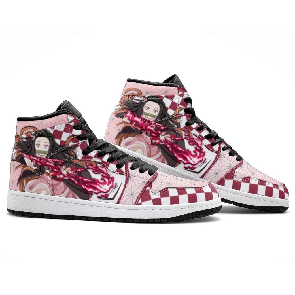 Nezuko Demon Slayer J1 High Top Shoes SMDMSL2