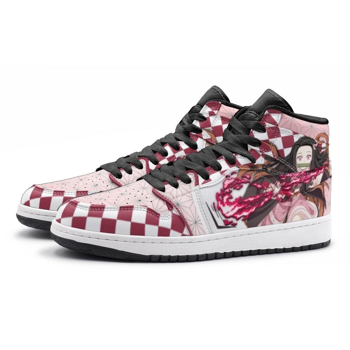 Nezuko Demon Slayer J1 High Top Shoes SMDMSL2