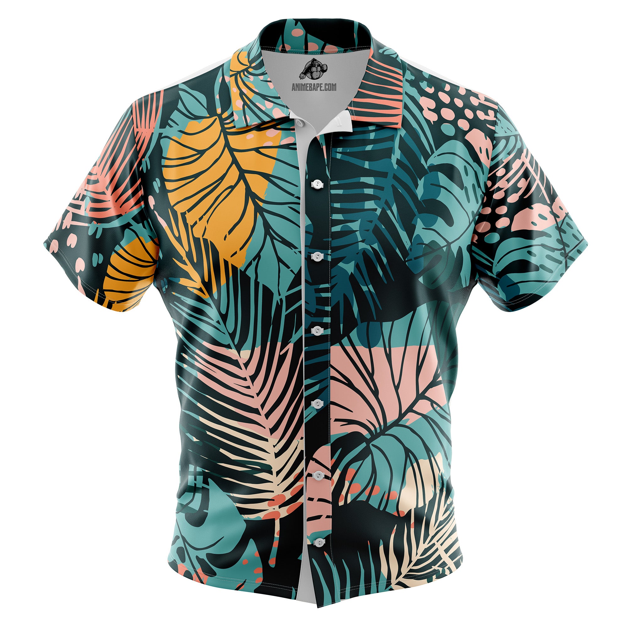 The Cream of the Crop Pro Wrestling Button Up Hawaiian Shirt Only Back V2