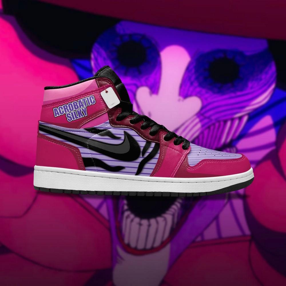 Acrobatic Silky Dandadan Personalized AJ1 High Top Shoes