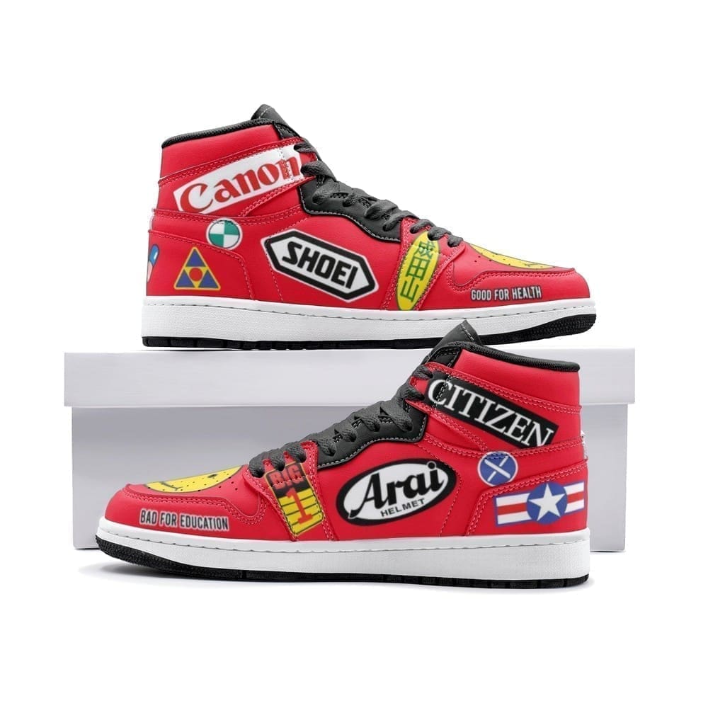 Akira Kaneda Full Decals Akira Air Jordan 1 High Top Shoes