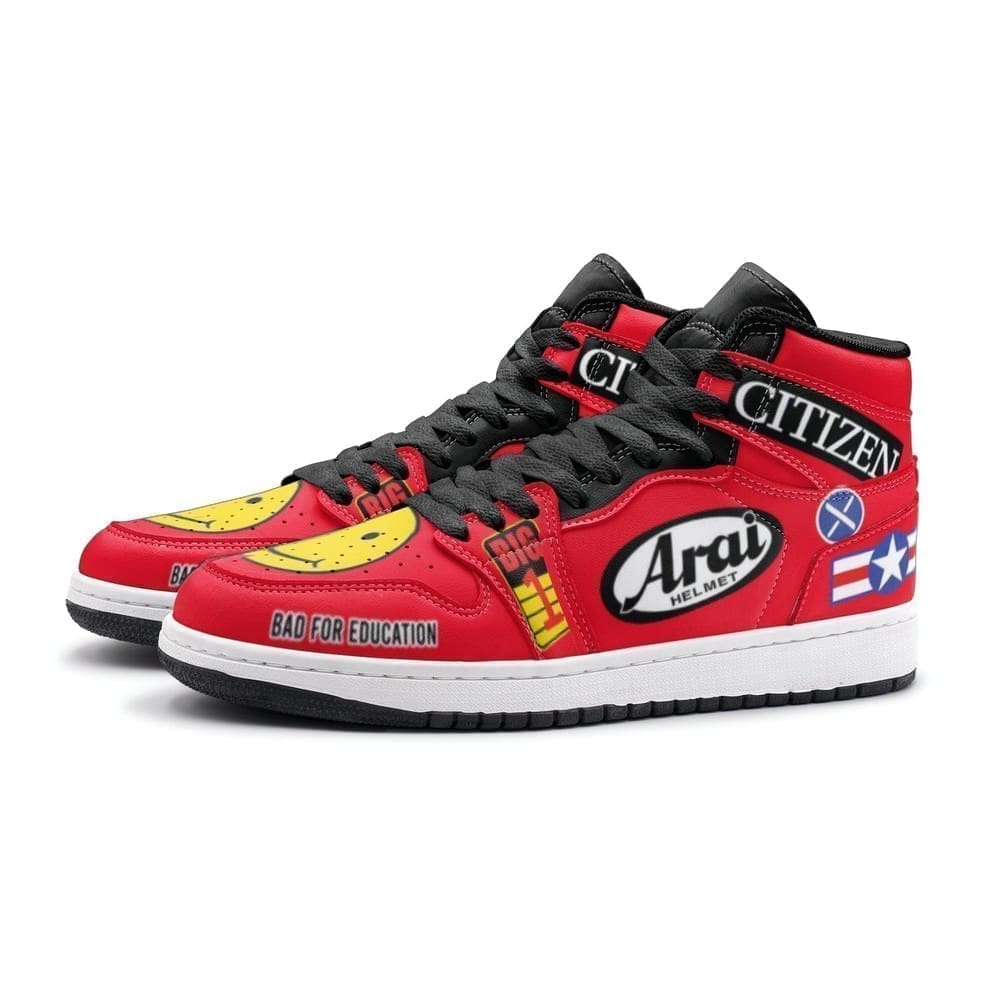 Akira Kaneda Full Decals Akira Air Jordan 1 High Top Shoes