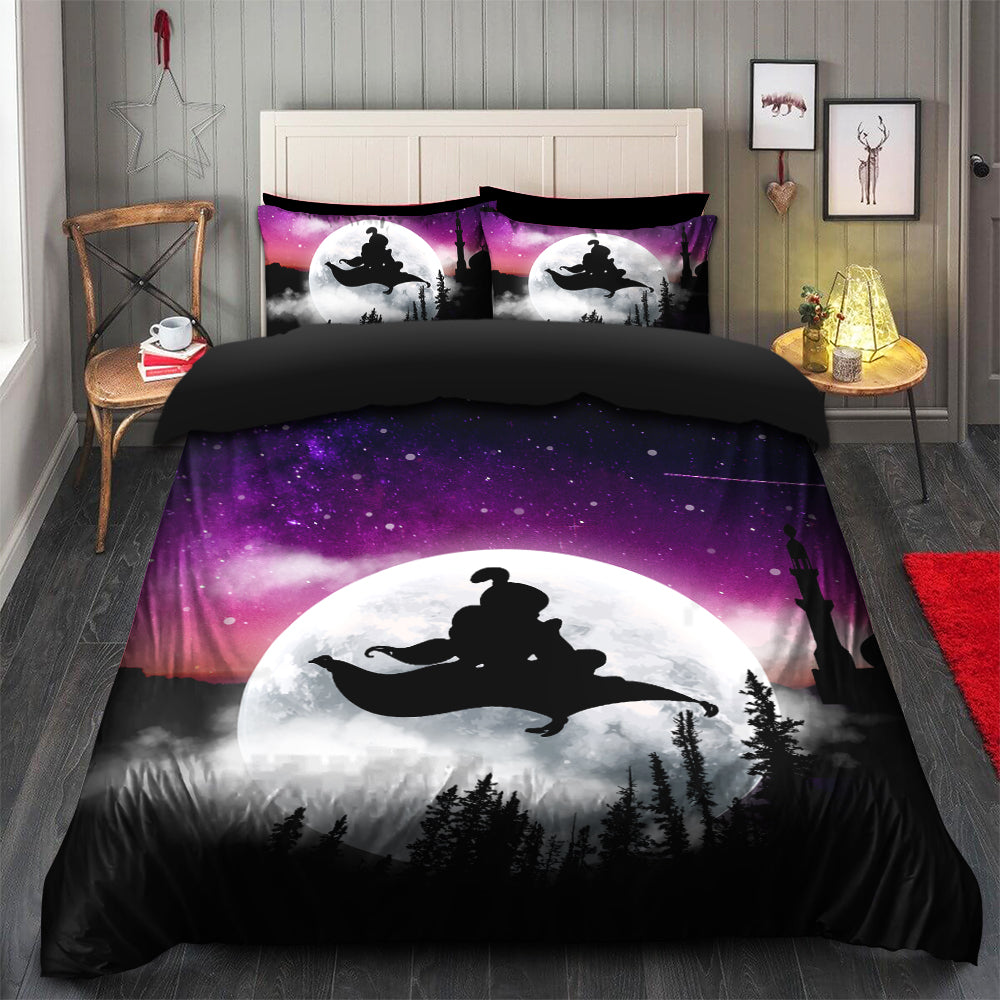 Moon Night Bedding Set with Duvet Cover & 2 Pillowcases - Aladin