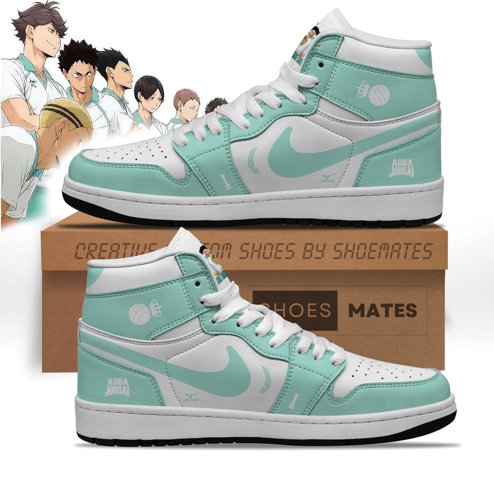 Aoba Johsai Haikyuu J1 High Top Shoes