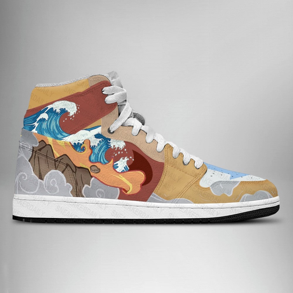 Avatar The Last Airbender AJ1 Hightop Shoes SM17