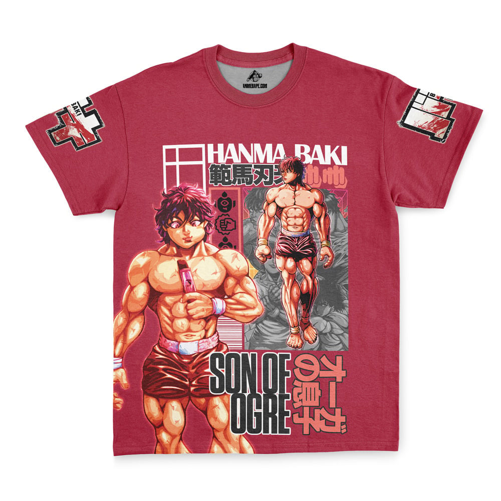 Streetwear Baki Hanma Baki T-Shirt