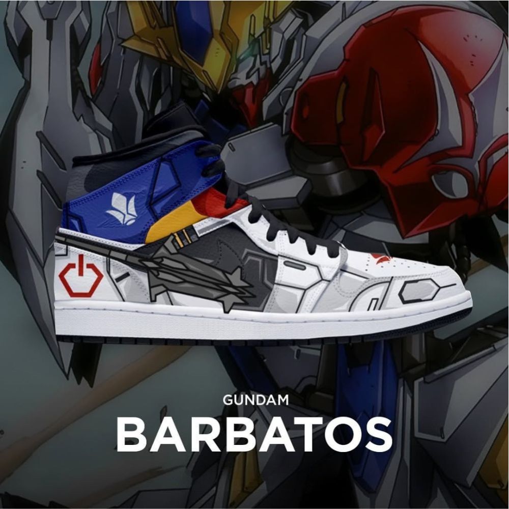 Barbatos Gundam High Top Shoes
