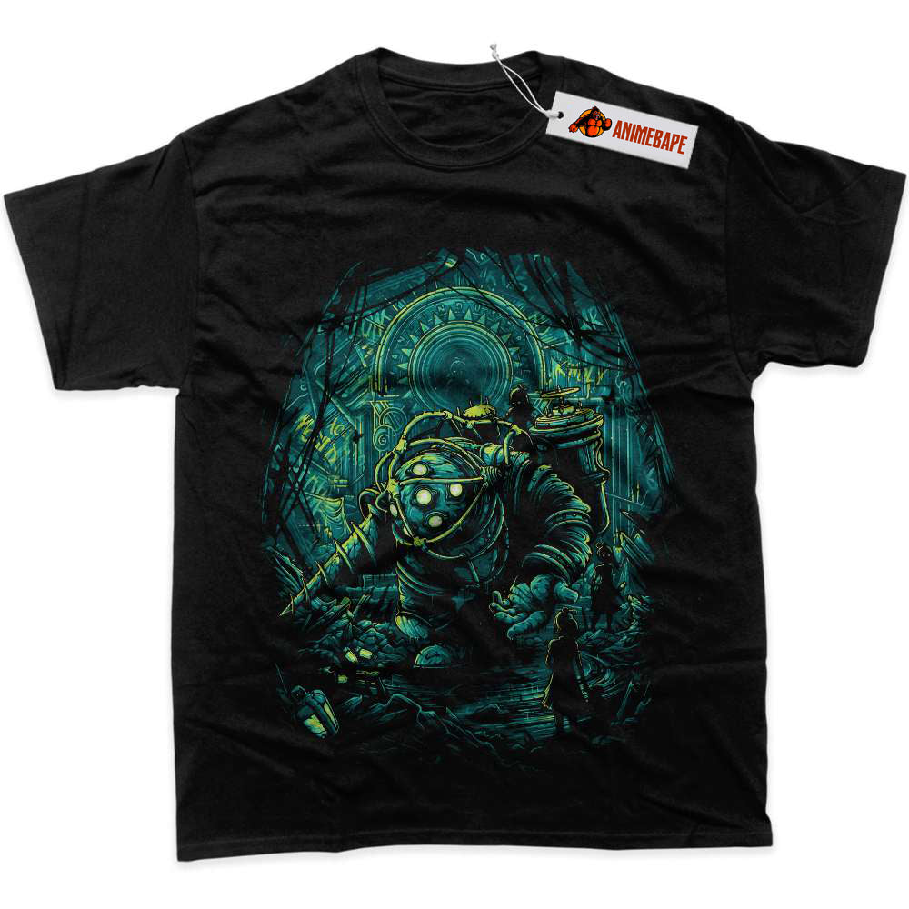 Bioshock Graphic T-Shirt for Gamers - Cool Game Shirt