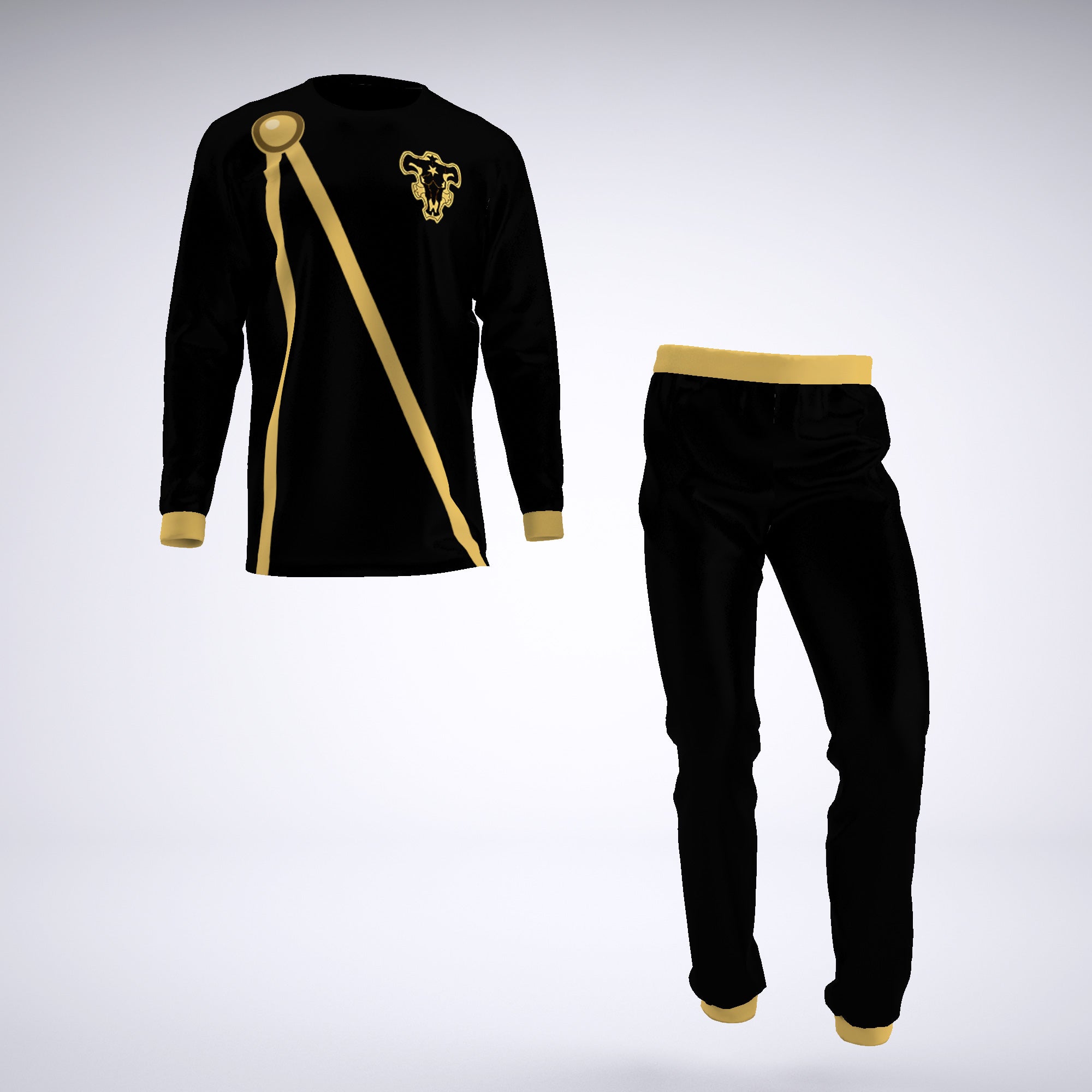 Black Bulls Black Clover Pajamas