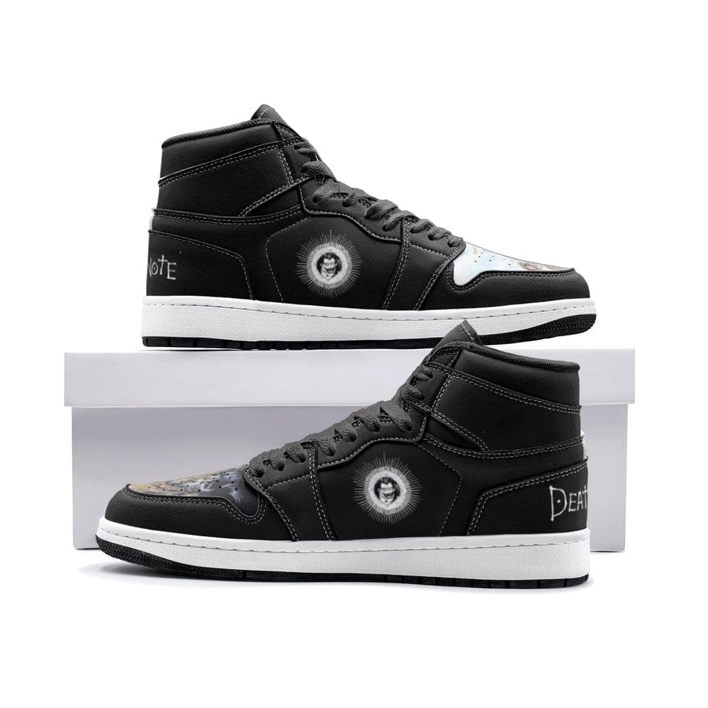 Black Edition Desu Nōto Air Jordan 1 High Top Shoes