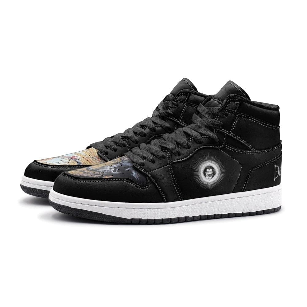 Black Edition Desu Nōto Air Jordan 1 High Top Shoes