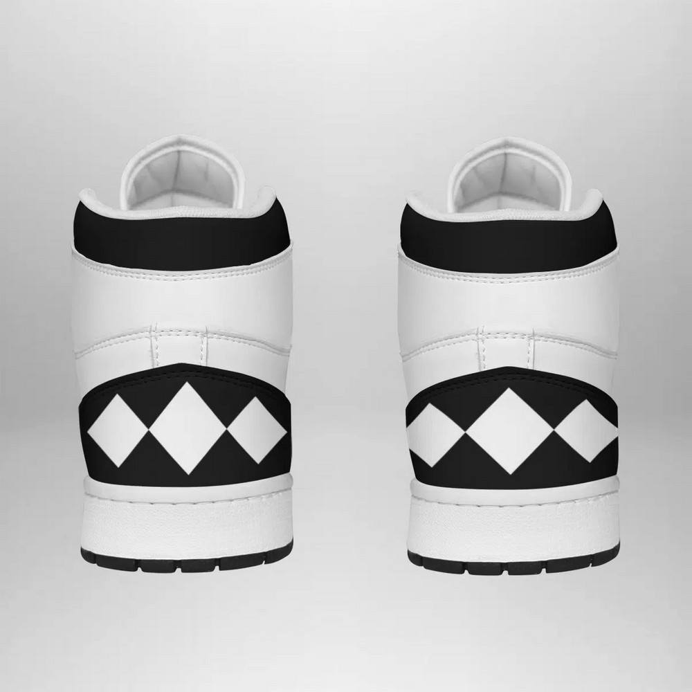 Black Ranger Mighty Morphin V2 Power Rangers AJ1 Shoes