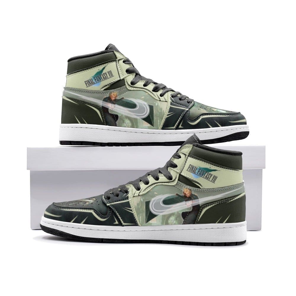 Buster Sword Final Fantasy Air Jordan 1 High Top Shoes