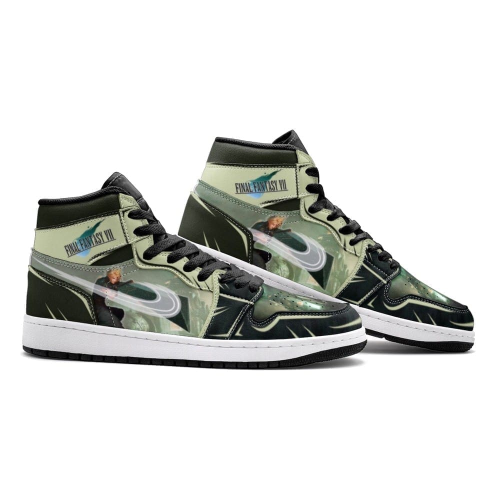 Buster Sword Final Fantasy Air Jordan 1 High Top Shoes