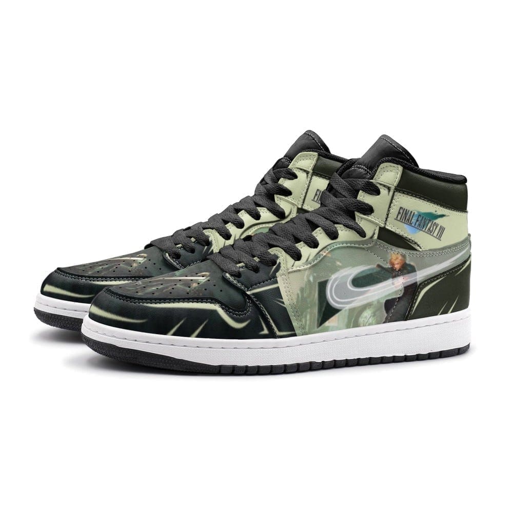 Buster Sword Final Fantasy Air Jordan 1 High Top Shoes