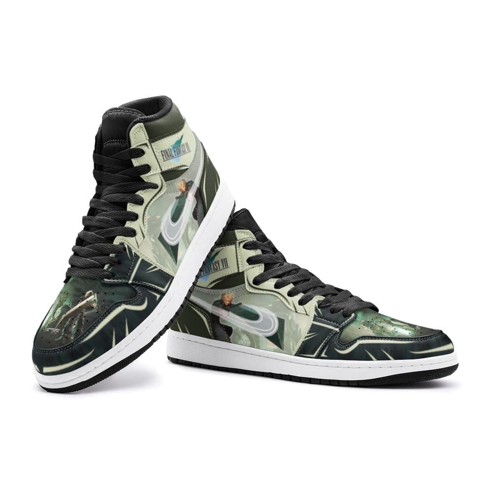 Buster Sword Final Fantasy Air Jordan 1 High Top Shoes