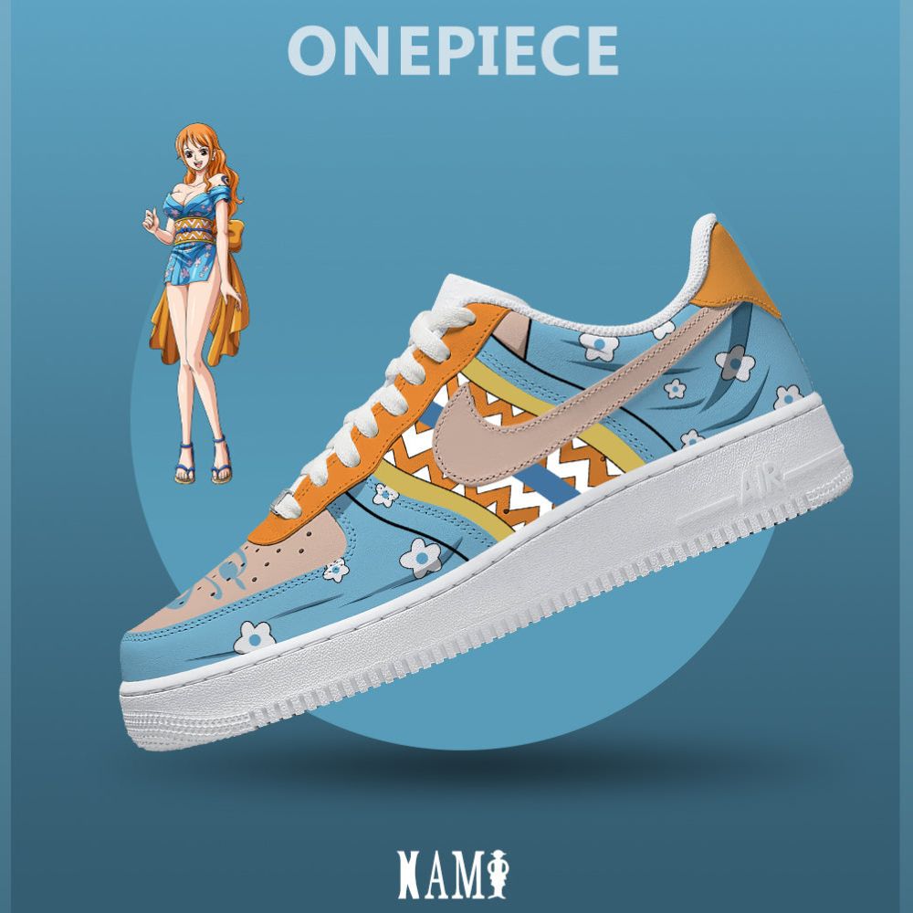 Cat Burglar Nami No.3 One Piece AF1 Shoes