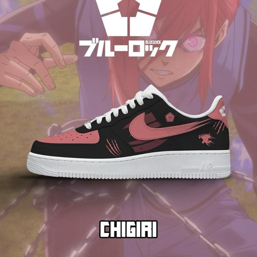 Chigiri Blue Lock AF1 Shoes