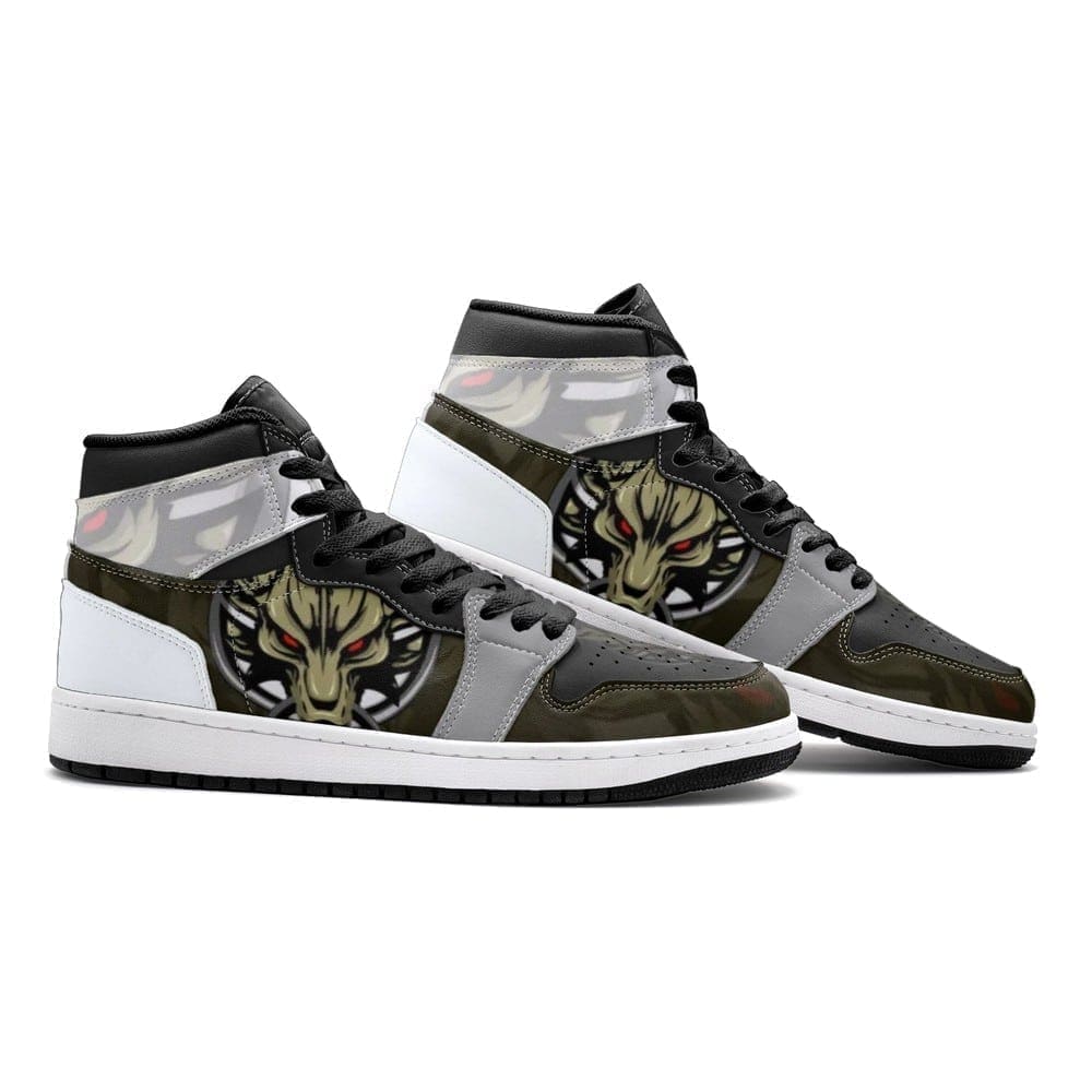 Cloud Wolf Head Final Fantasy Air Jordan 1 High Top Shoes