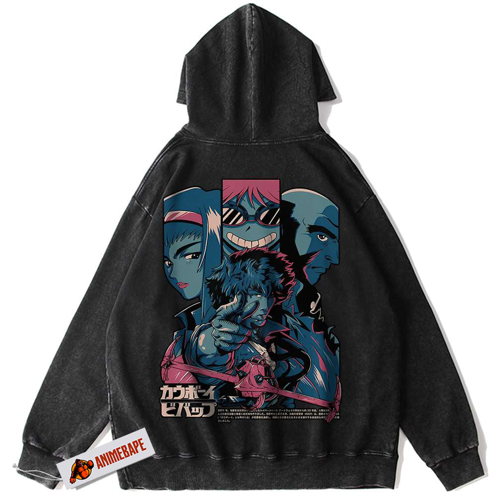 Cowboy Bebop Vintage Anime Hoodie for Fans