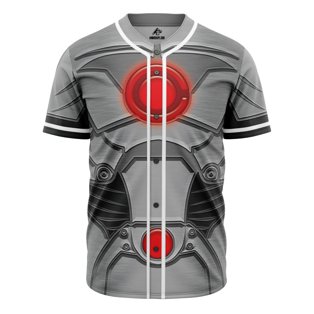 Cyborg Cosplay DC Comics Baseball Jersey