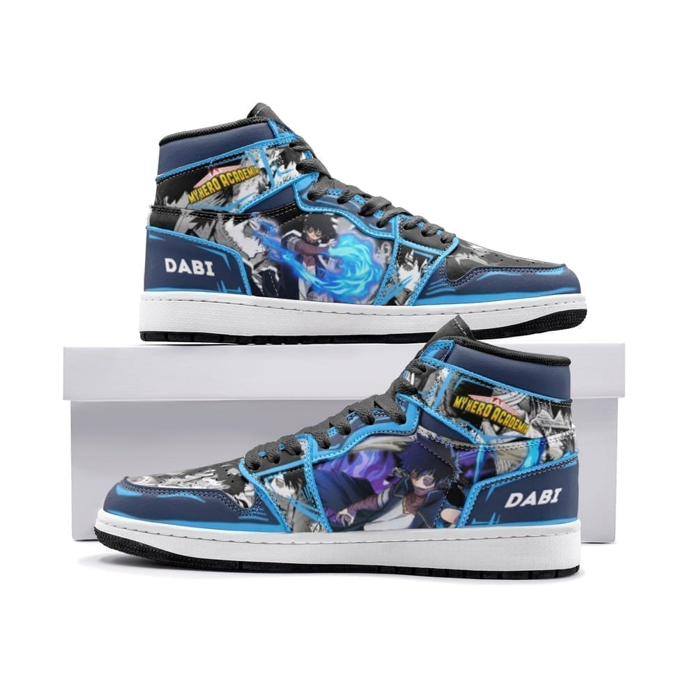 Dabi My Hero Air Jordan 1 High Top Shoes