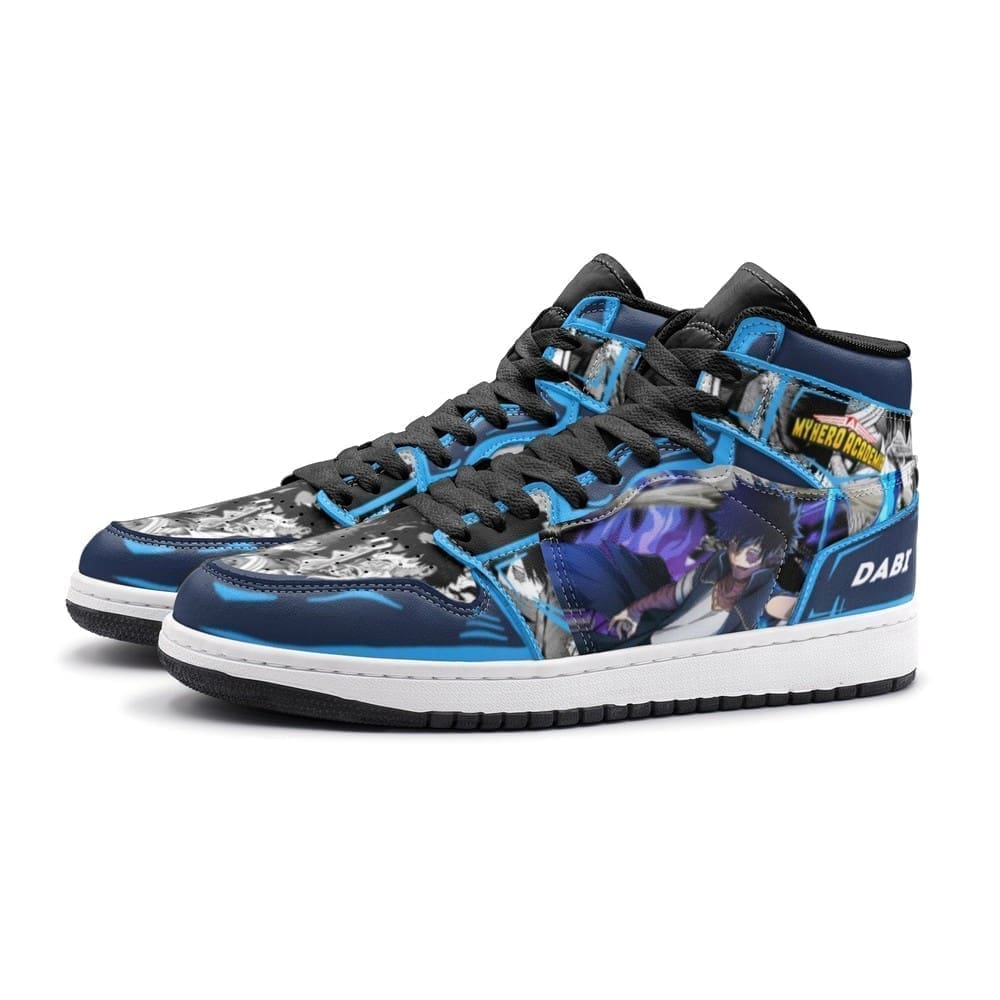Dabi My Hero Air Jordan 1 High Top Shoes
