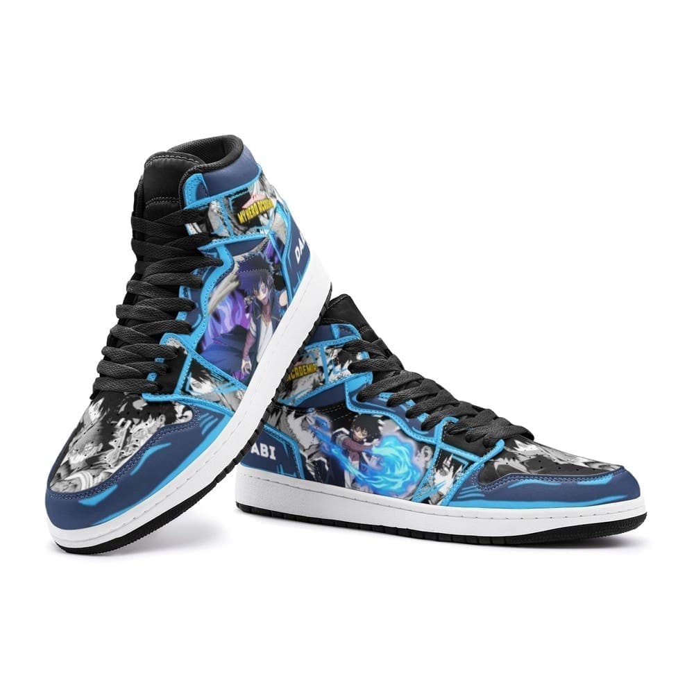 Dabi My Hero Air Jordan 1 High Top Shoes