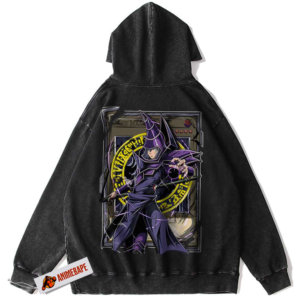Dark Magician Yu-Gi-Oh! Hoodie, Vintage Anime Hoodie for Fans