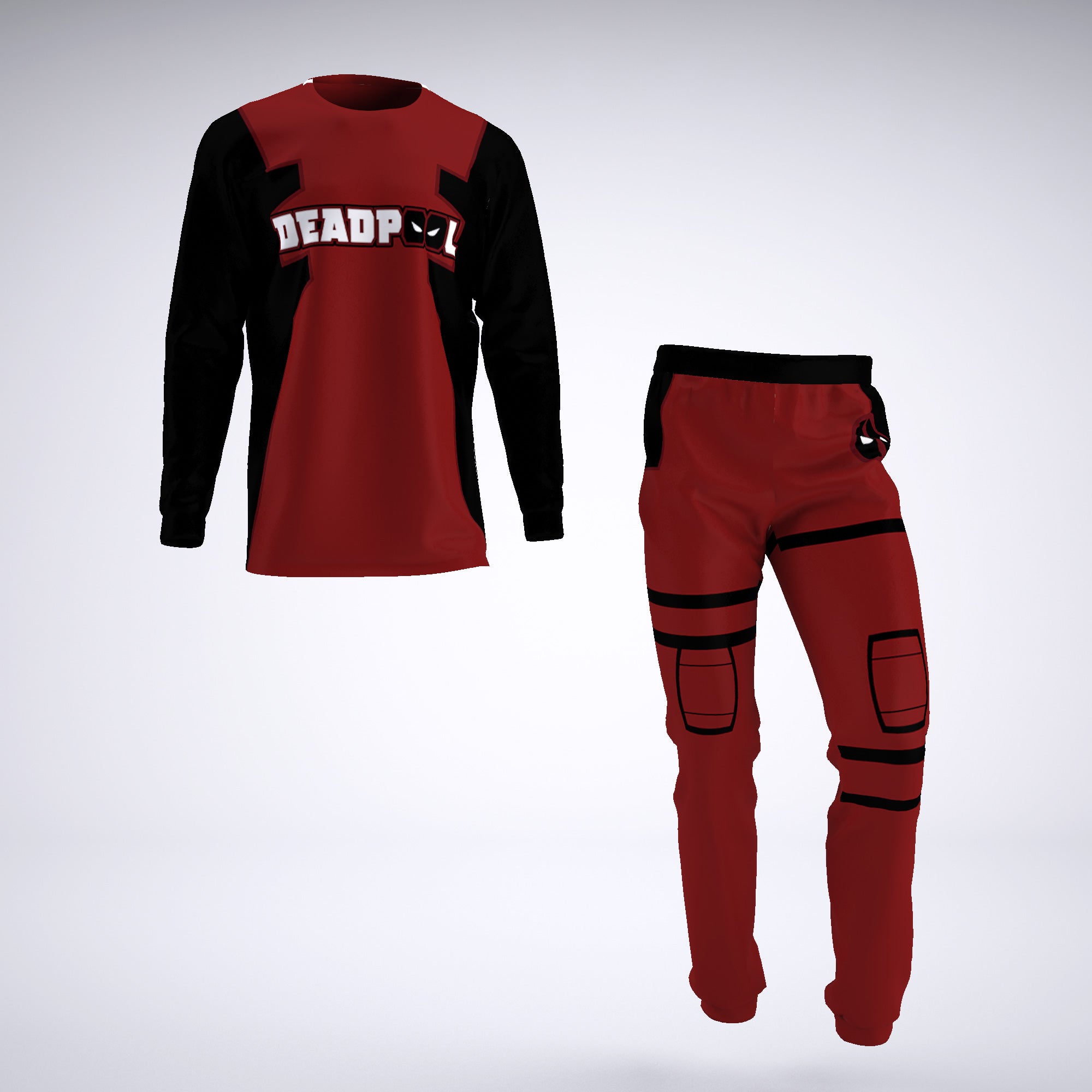 Deadpool Marvel Comics Pajamas