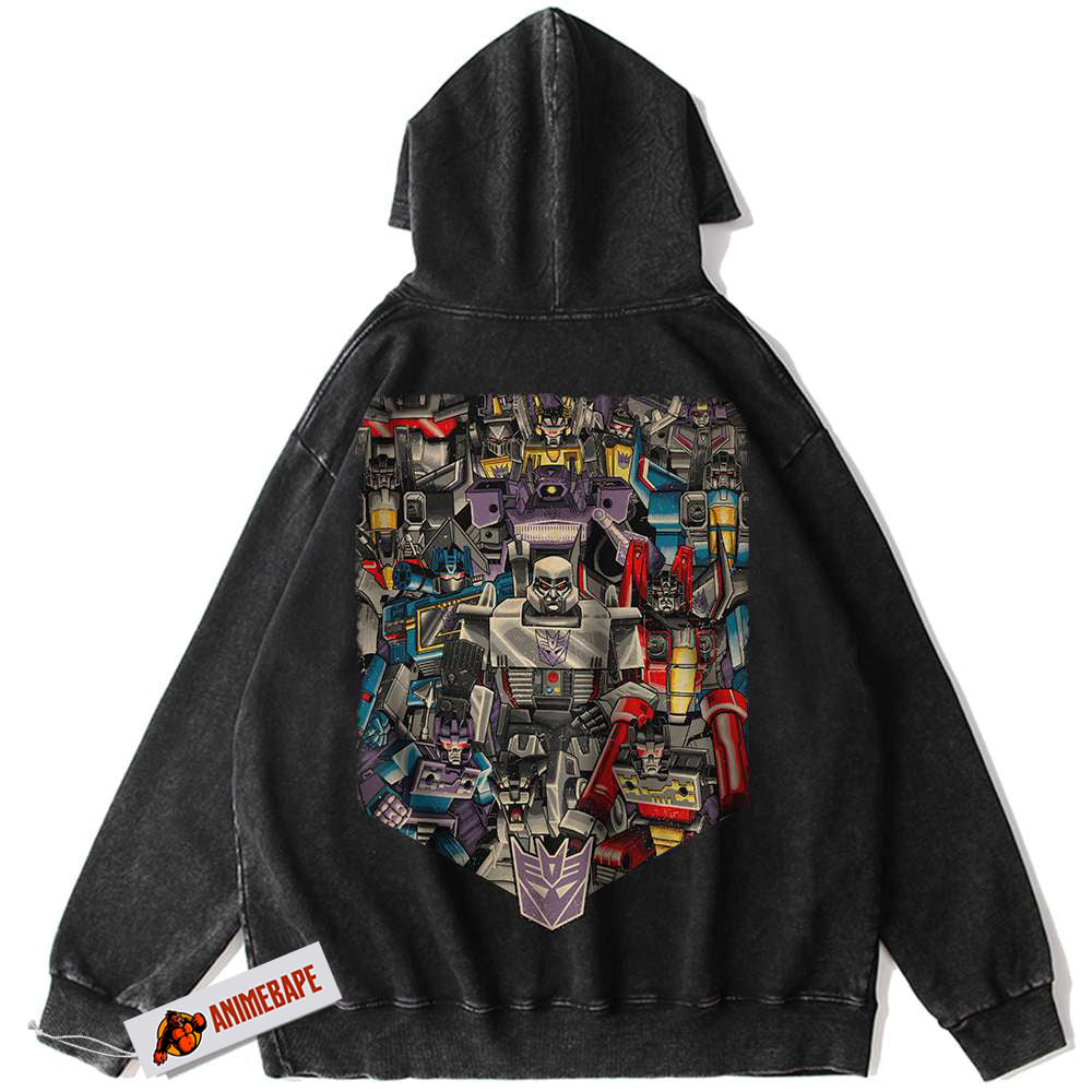 Transformers Decepticons Vintage Movie Hoodie for Men and Women