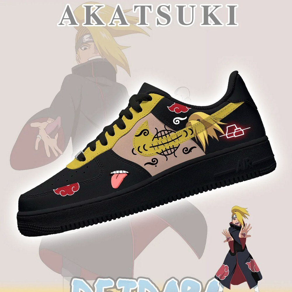 Deidara No.1 Akatsuki AF1 Shoes