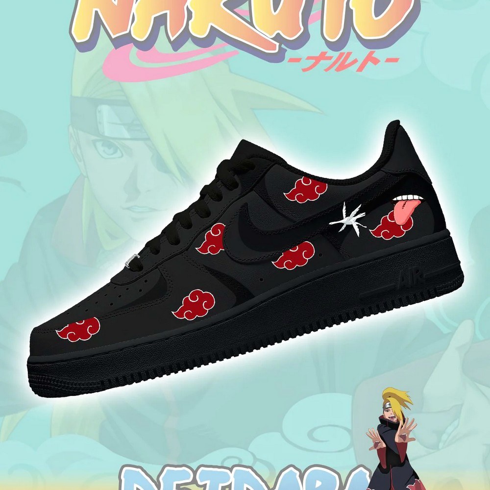 Deidara No.2 Akatsuki AF1 Shoes