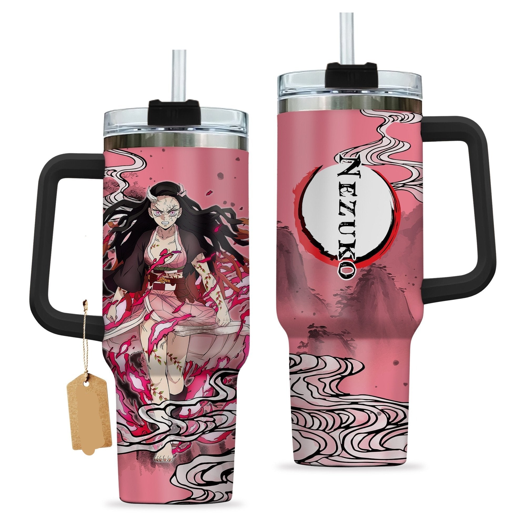 Demon Slayer Nezuko Kamado Villain Form Large Tumbler