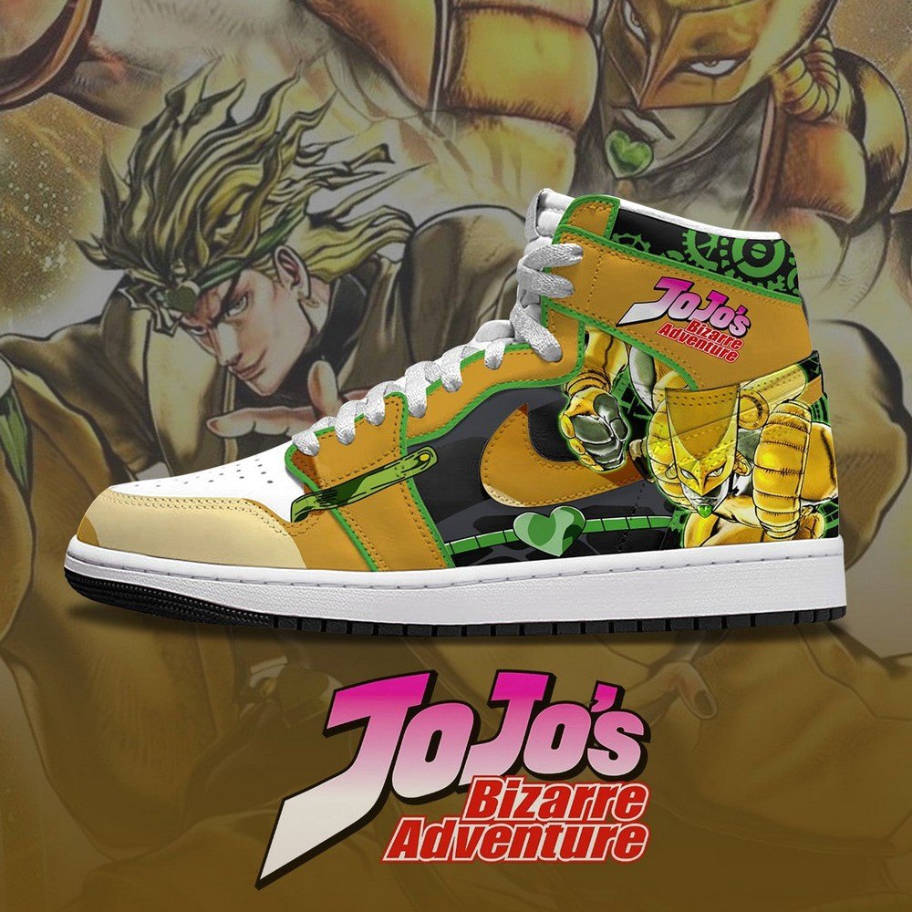 Dio Brando Custom High Top Sneakers
