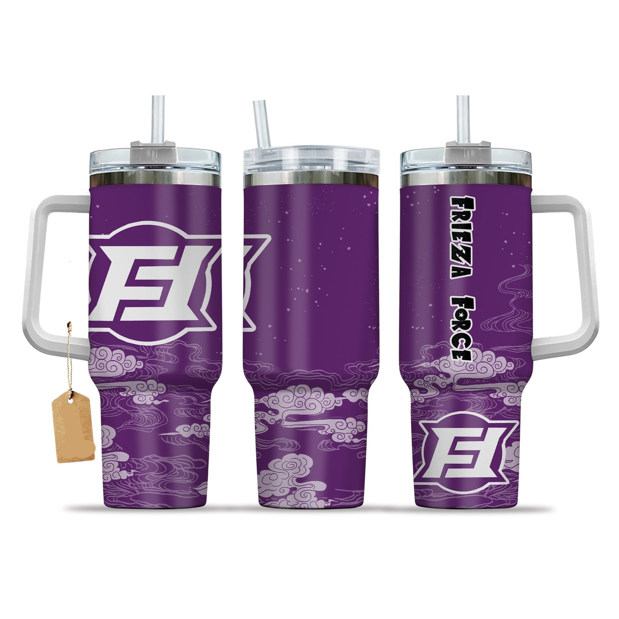 Dragon Ball Frieza Force Symbol Cloud Large Tumbler