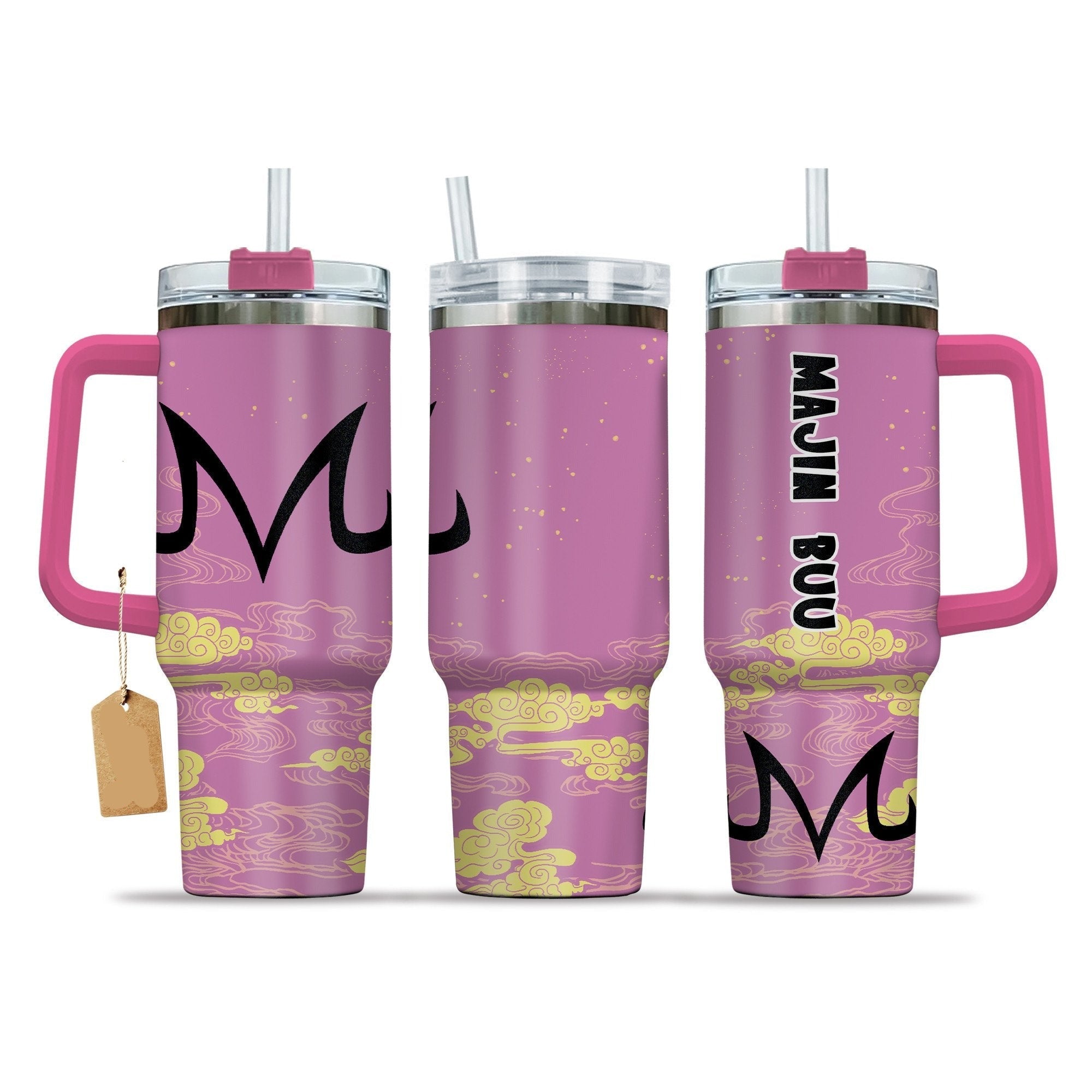 Dragon Ball Majin Buu Demon Mark Cloud Large Tumbler