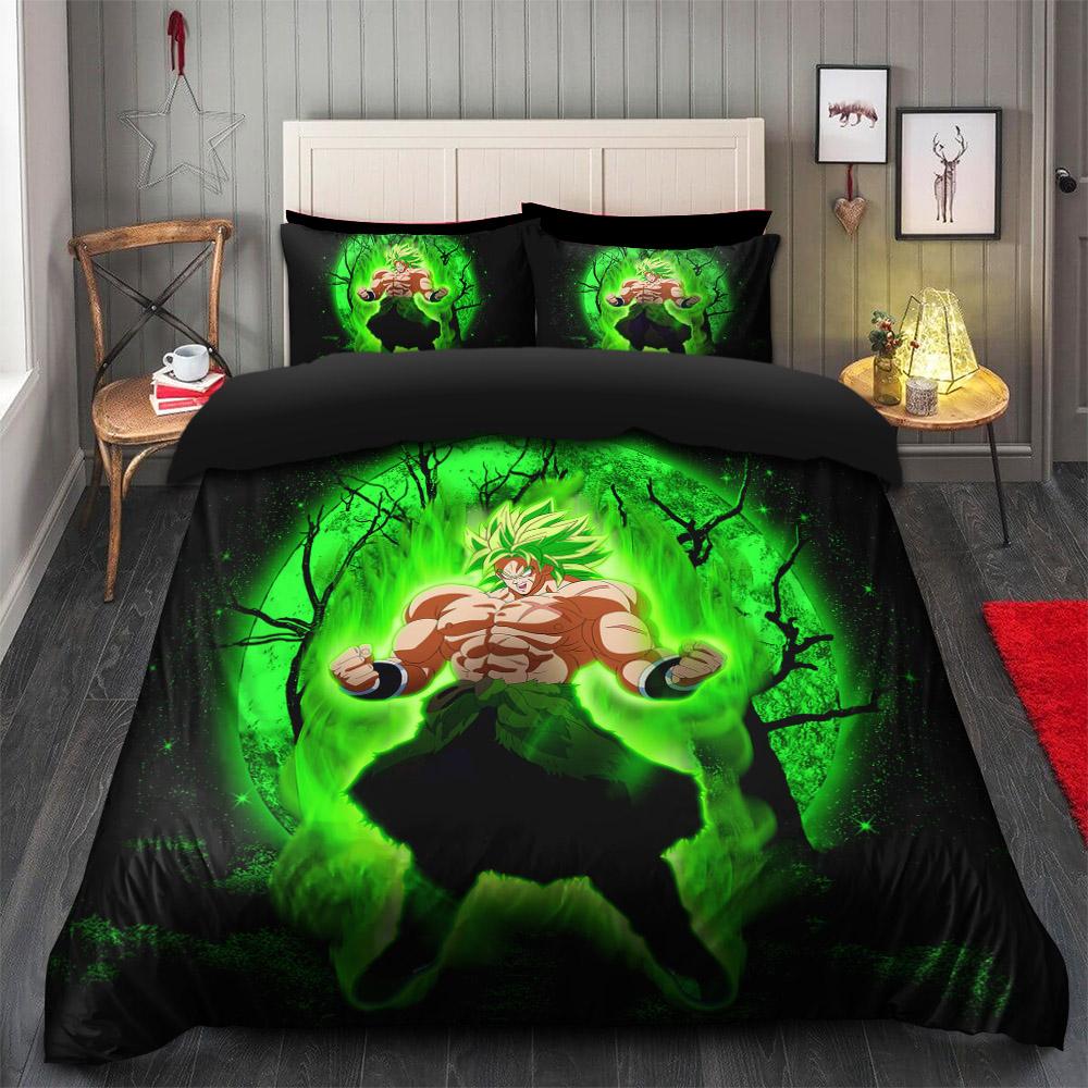 Dragon Ball Broly Bedding Set with Duvet Cover and 2 Pillowcases