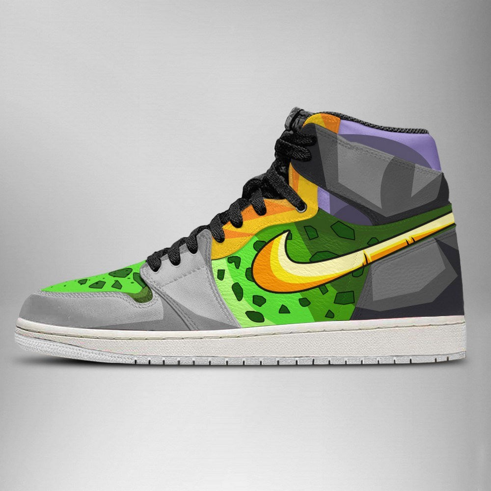 Dragon Ball Cell AJ1 High Top Shoes SMDBCA02