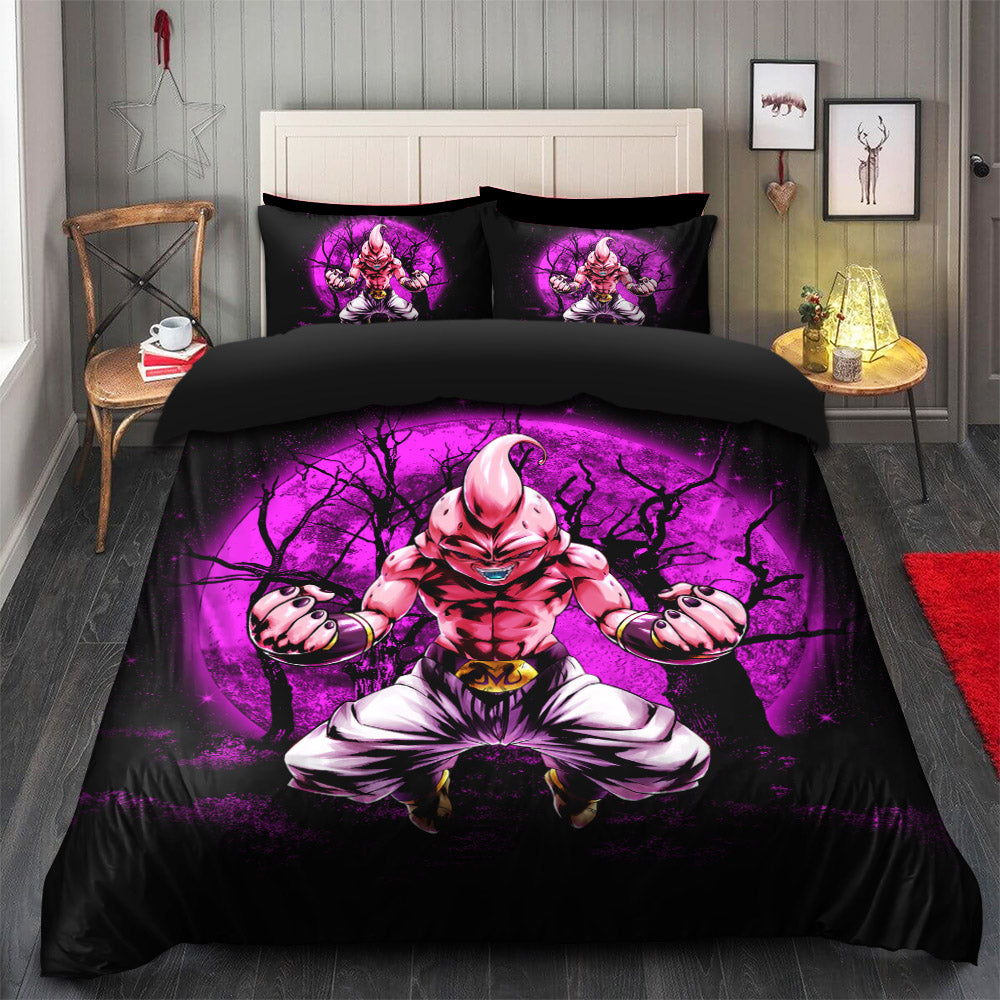 Dragon Ball Kid Buu Duvet Cover Set with 2 Pillowcases, Moonlight