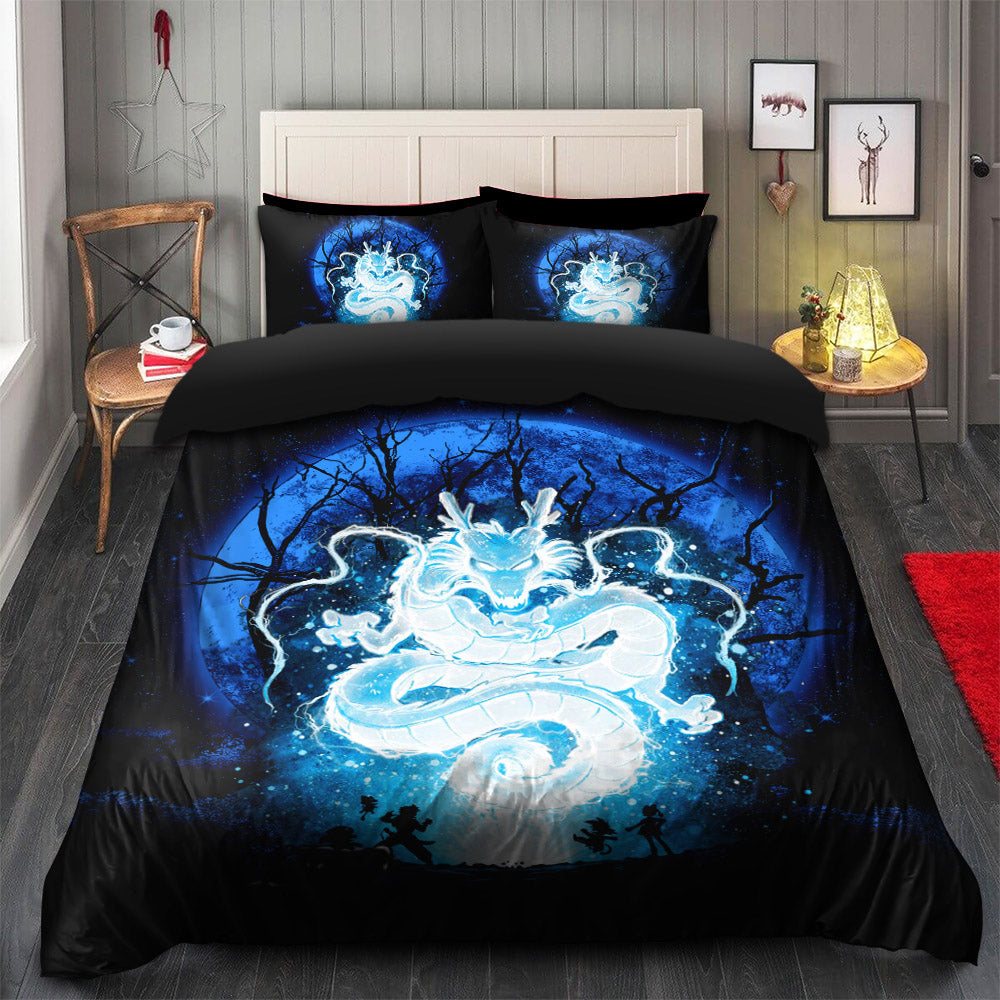 Dragon Ball Shenron Duvet Cover Bedding Set with 2 Pillowcases