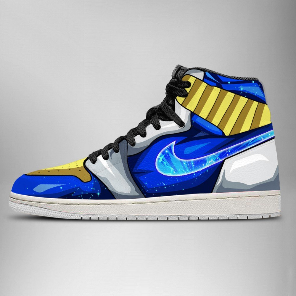 Dragon Ball Vegeta AJ1 High Top Shoes SMDBVA03