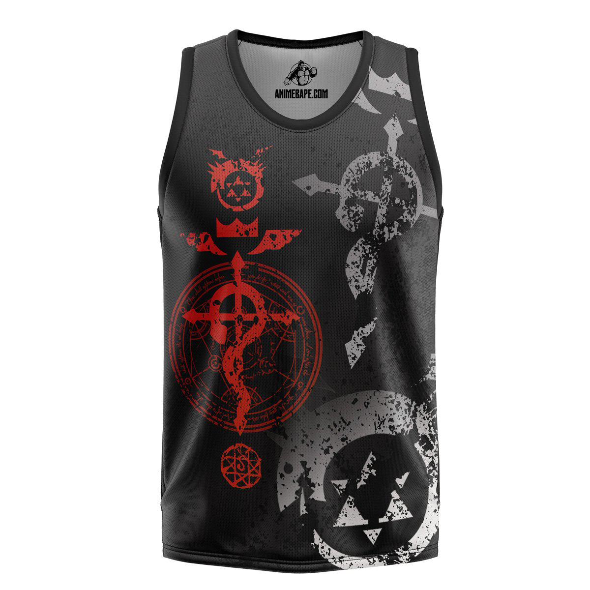 Edward Elric Fullmetal Alchemist Basketball Jersey