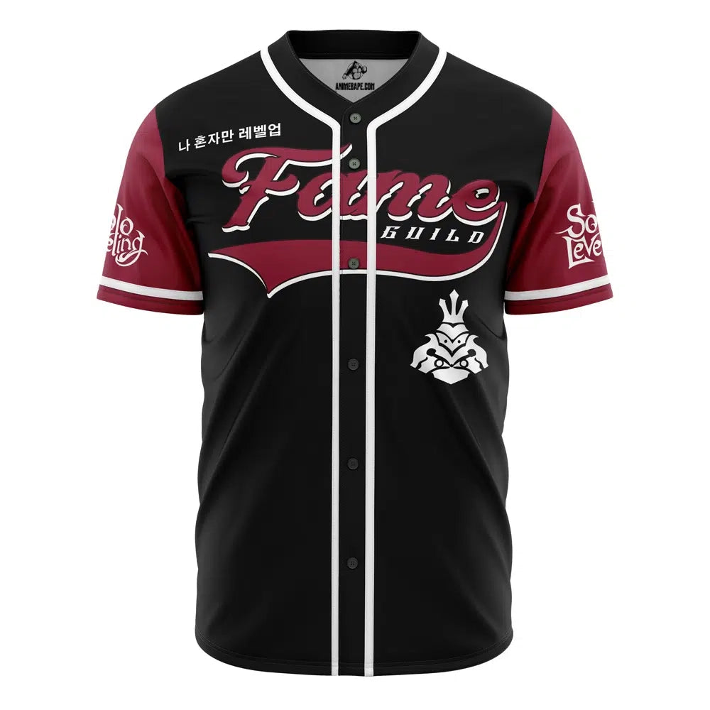 Fame Guild Solo Leveling Baseball Jersey