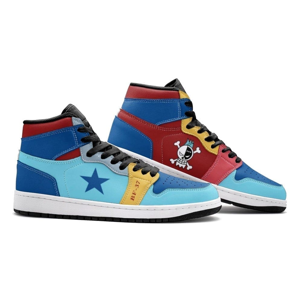Franky One Piece Air Jordan 1 High Top Shoes SMFOPA1