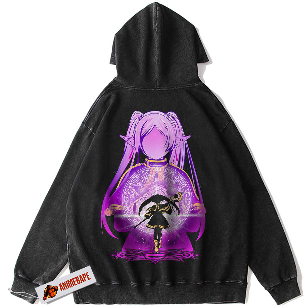 Frieren Beyond Journeys End Anime Hoodie, Vintage Style Hoodie